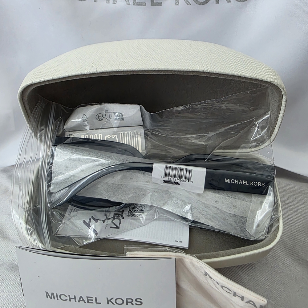 Michael Kors Navy Sunglasses With Case - Picture 6 of 8